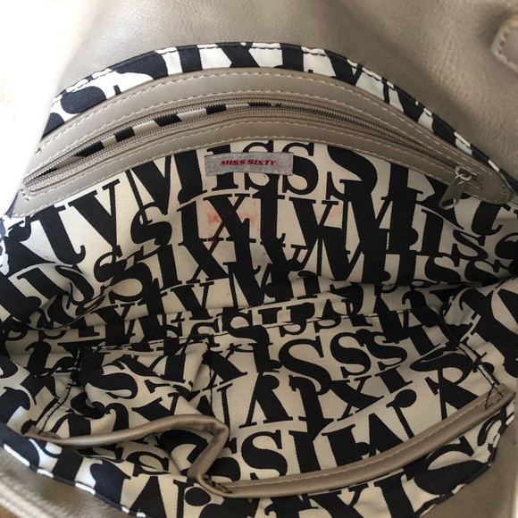 Miss Sixty crossbody large clutch bag - Picture 7 of 11